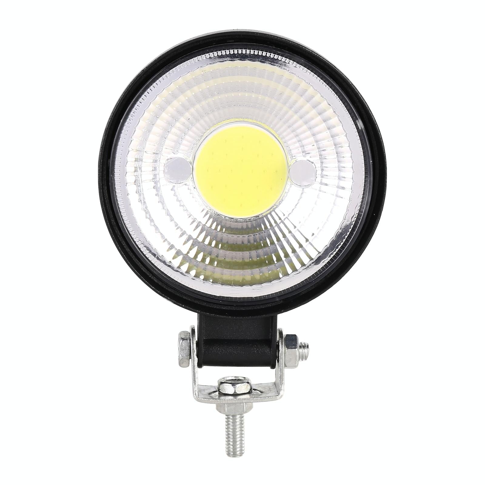 Car Round Work Light With Cob Lamp Beads