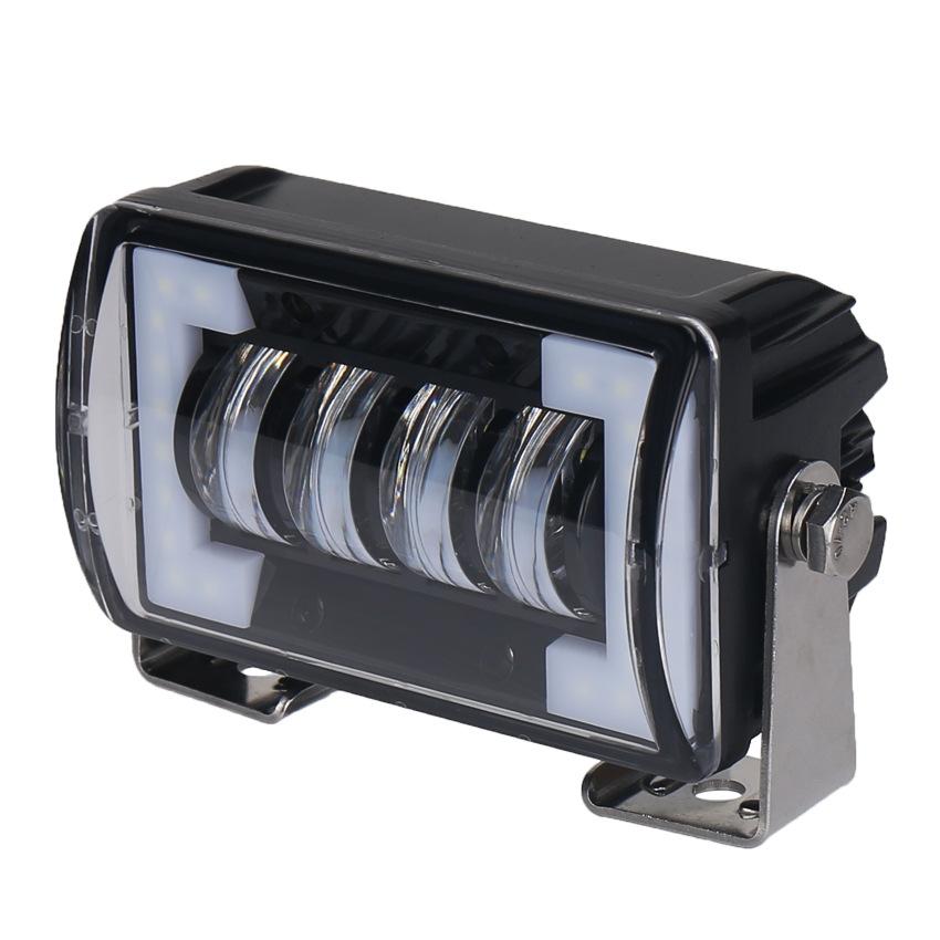 4.76 Inch 24W Dc 12 - 24V 1800Lm Ip67 Car Work Lights / Front Bumper Lights / Roof Lights With Holder