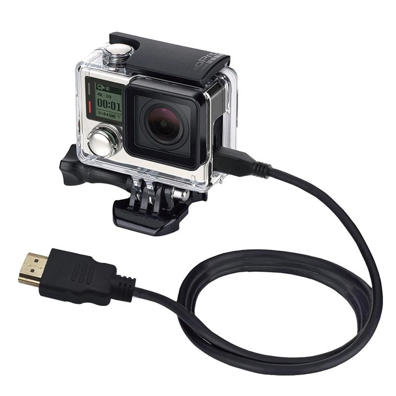 19-Pin Hdmi To Micro Hdmi Cable For Gopro Hero11 - Perfect For Video