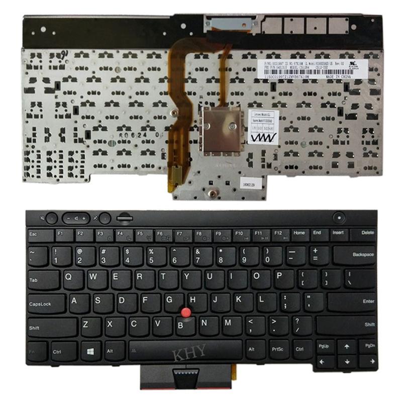 English Laptop Keyboard for Lenovo Thinkpad L430 / T430 / T430s with Pointing Sticks