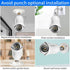 2.0Mp Wifi Light Bulb Camera With Motion Detection And Night Vision - Dual Light Source White