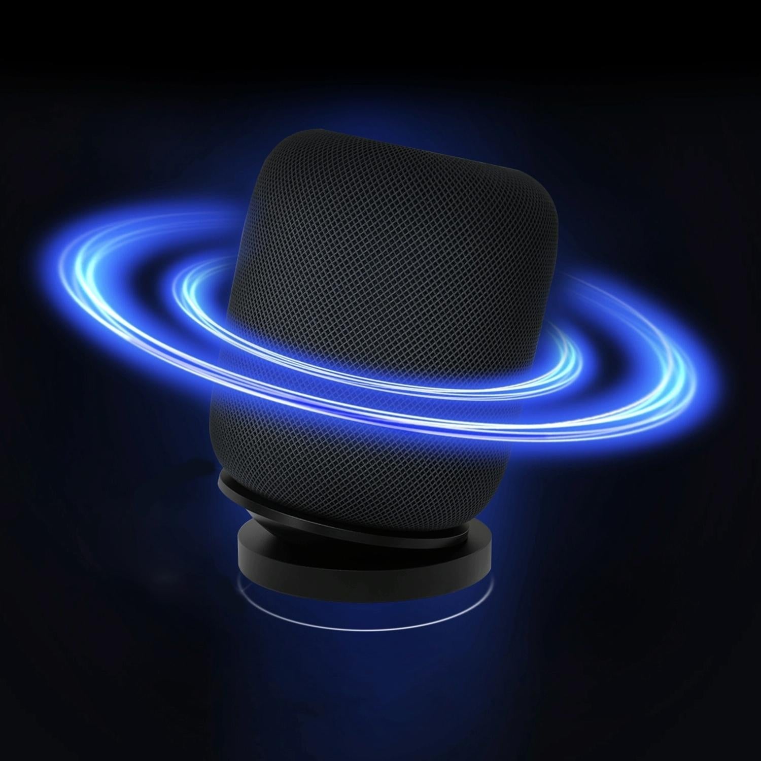 Adjustable Desktop Stand for Homepod 2 Bluetooth Speaker - Black