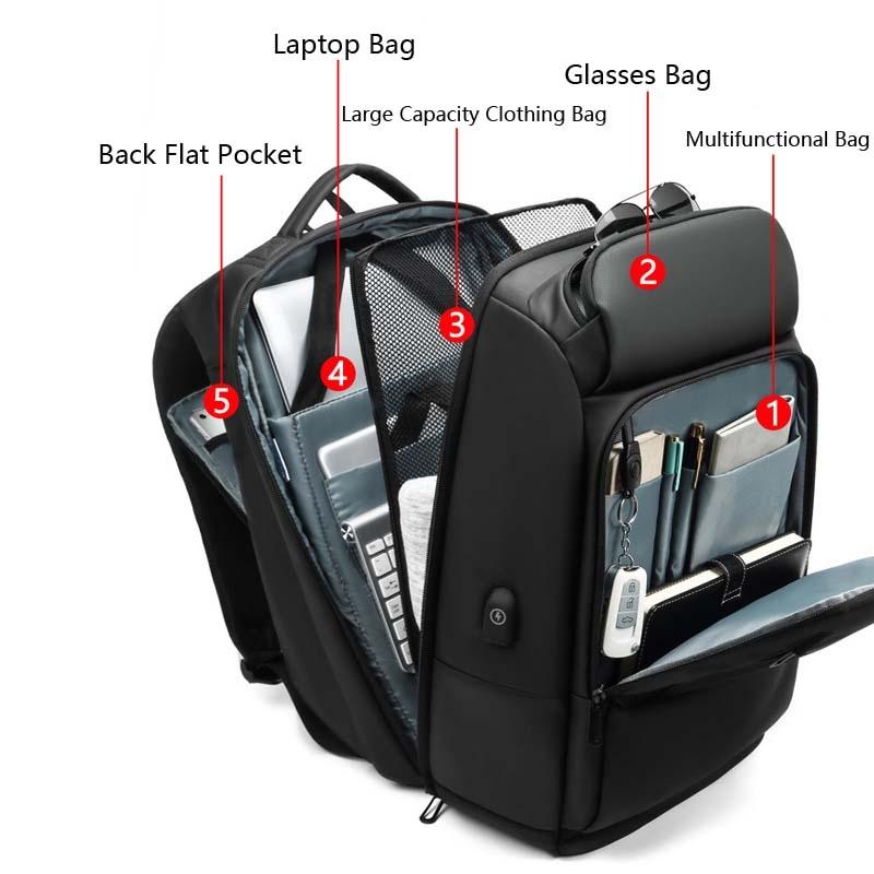 Business Backpack - Waterproof Compact Design