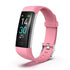 Waterproof Fitness Tracker Watch With Heart Rate Monitor - Pink