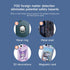 15W 3 In 1 Transparent Magnetic Wireless Charger - Black