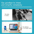 15W 3 In 1 Transparent Magnetic Wireless Charger - Black