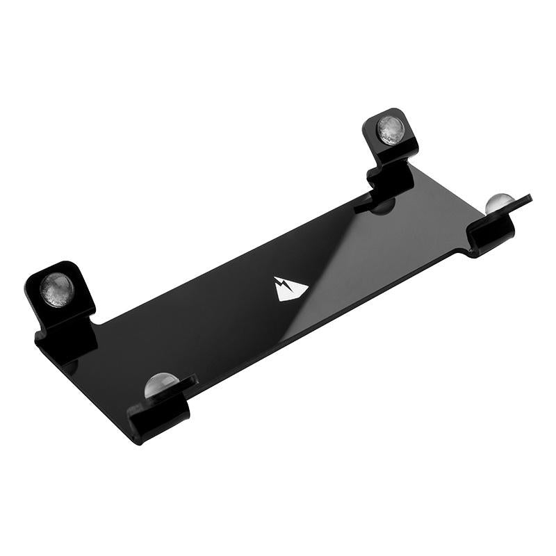 Anti-vibration Desktop Bracket for Bluetooth Speaker - Universal Acrylic Design - Black