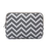 10 Wavy Pattern Notebook Liner Bag - Wavy Design - Gray