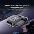 Smart Ring Heart Rate Blood Oxygen Sleep Sports Size 9 - Black