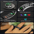 Smart Ring Heart Rate Blood Oxygen Sleep Sports Size 9 - Black
