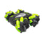 Double-sided Flip Drift Remote Control Toy Stunt Car for Children - Black Green