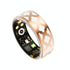 Smart Ring With Heart Rate Blood Oxygen Sleep Monitoring - Rose Gold Size 7