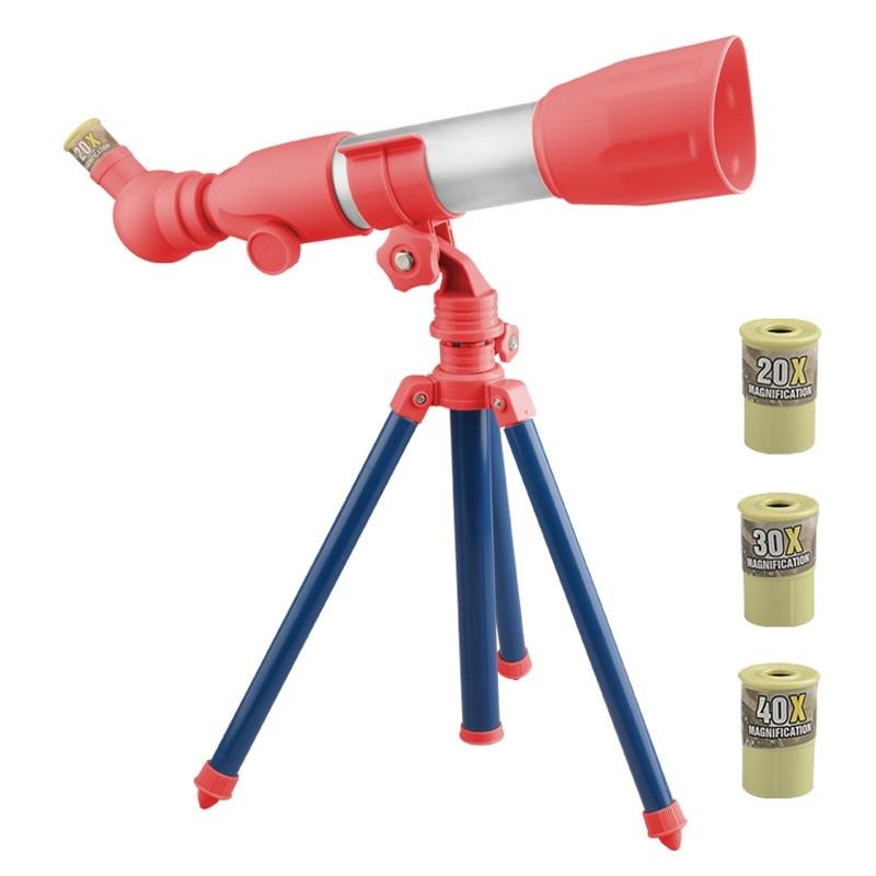 High-definition Children's Telescope for Science Education - A Model Red