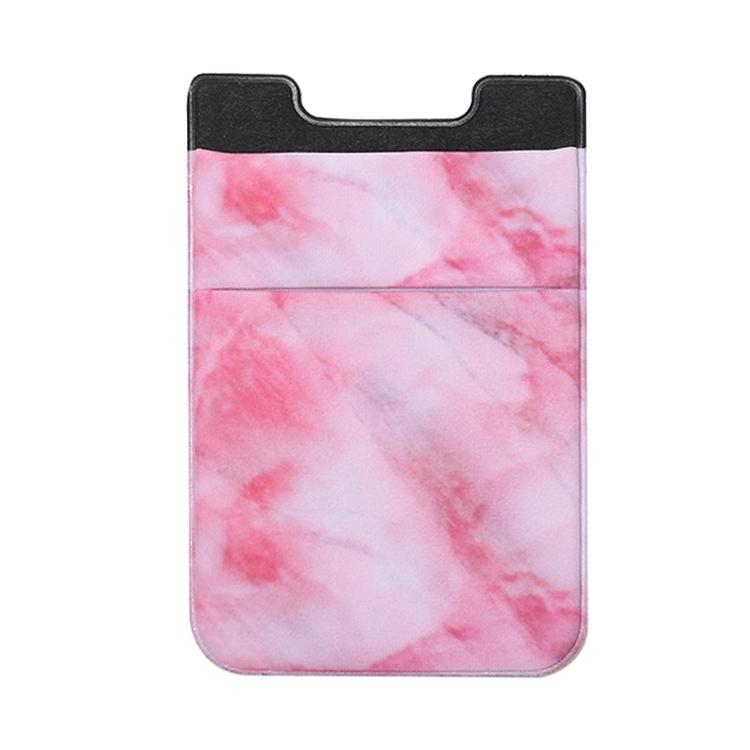 Marble Road Stretch Phone Card Holder Sticky Clip - Purple