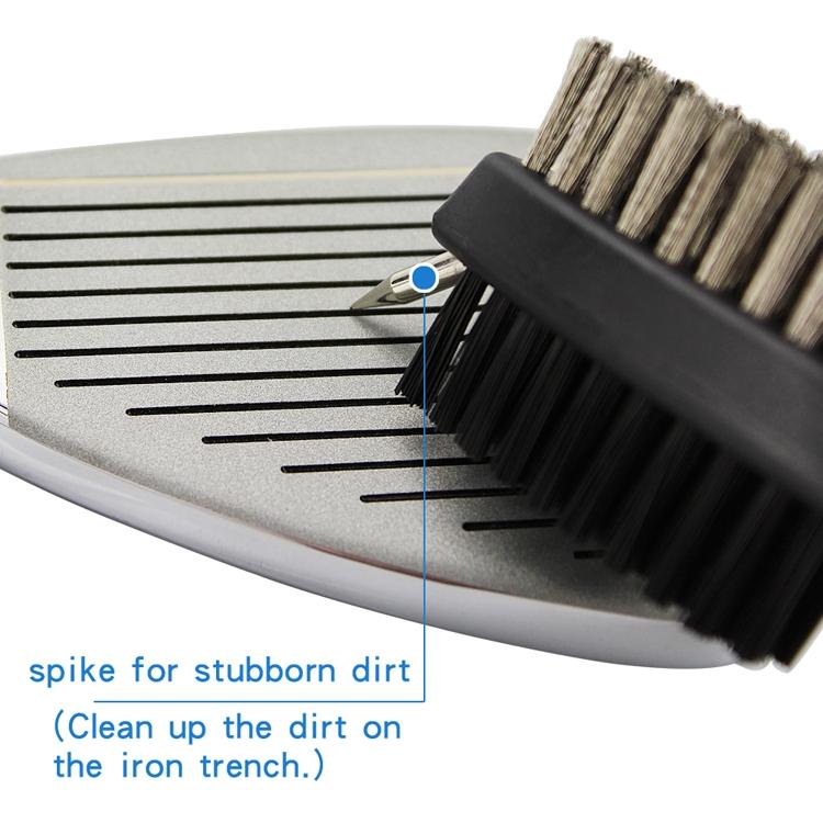 Complete Golf Club Cleaning Brush Set - Ball Slot - Blue