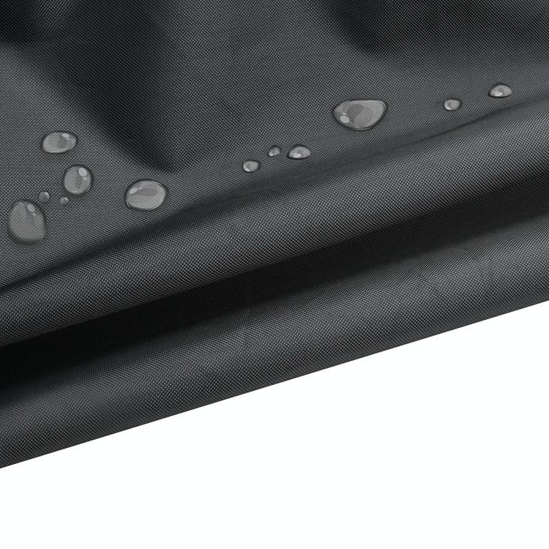 Water-Repellent Billiard Table Cover - 225X116X82Cm - Black