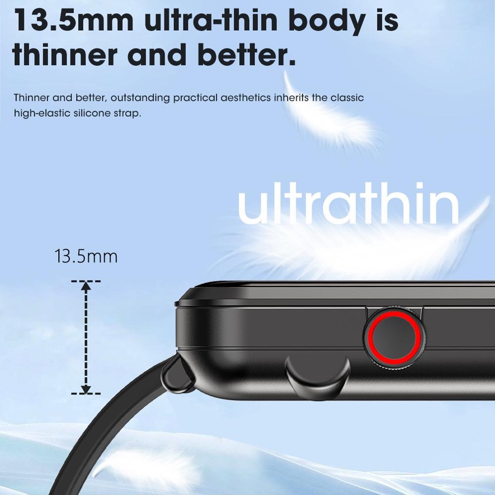 Bluetooth Call Health Monitoring Smart Bracelet - Compact Design