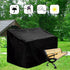 Waterproof Dustproof Sofa Recliner Cover - 134x66x89 / 69cm - Black