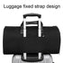 Shoe Compartment Travel Suit Bag - Compact & Organized - Light Grey