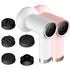 5-Head Handheld Massage Gun For Fat Pushing - Pink