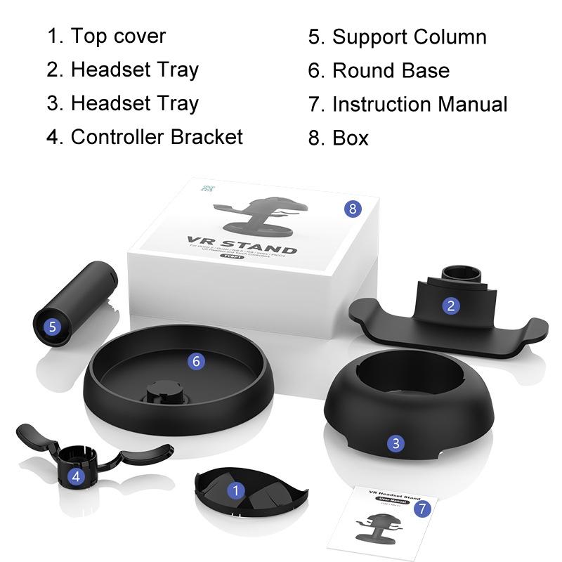 Universal Vr Desktop Storage Rack For Apple Meta Quest Pico And Playstation