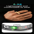 Smart Ring With Heart Rate Blood Oxygen Sleep Monitoring & Sports Modes - Size 8 - Black