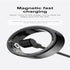 Smart Ring With Heart Rate Blood Oxygen Sleep Monitoring & Sports Modes - Size 8 - Black