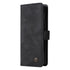 Metal Button Leather Case for Samsung Galaxy z Fold 4 / 5g - Tree Design - Red