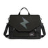 Anti-Drop Crossbody Laptop Bag - 16 Inch Airbag Design - Black Equation