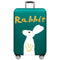 Protective Cover For Trolley Luggage - Durable And Dustproof - Large Size - Rabbit - M