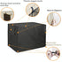 Outdoor Pet Cage Cover - Waterproof & Dustproof - 79x50.8x53cm - Grey