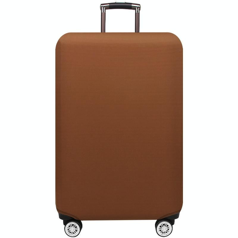 Stretch Luggage Protective Cover - Durable & Dust-Proof - Size L - Wine Red