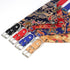 Pet Bib Cat Headband Dog Saliva Towel Size M - Blue