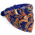 Pet Bib Cat Headband Dog Saliva Towel Size M - Blue