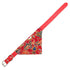 Pet Bib Cat Headband Dog Saliva Towel Size M - Blue