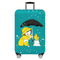 Large Elastic Dustproof Luggage Cover - Durable And Protective - Love Girl