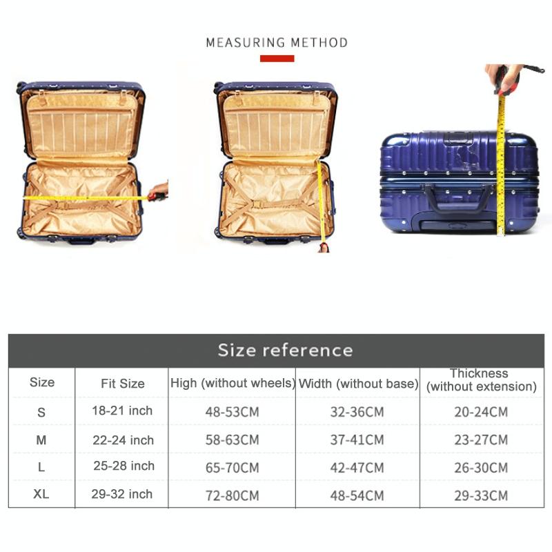 Wear-resistant Dust-proof Luggage Compartment Protective Cover - Size L - Starry Sky