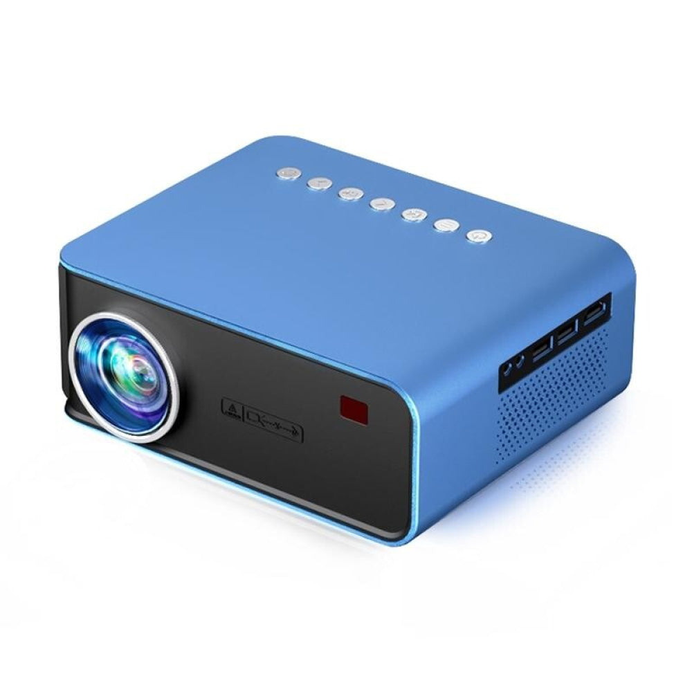 Portable Home Theater Projector - 1200 Lumens 1024X600 Resolution Blue