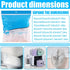 10-pack Disposable Dust Covers for Electric Cooker and Oven - 120x120cm White - 90X120Cm