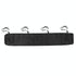 Waterproof Retractable Canopy for Outdoor Patio - 4m Size - Black