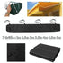 Waterproof Retractable Canopy for Outdoor Patio - 4m Size - Black