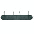 Waterproof Retractable Canopy for Outdoor Patio - 4m Size - Black