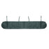 Waterproof Retractable Canopy Cover for Outdoor Patio - 4.5m Size - Black