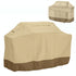 Waterproof Bbq Cover With Sundry Bag - 183X66X130Cm Beige