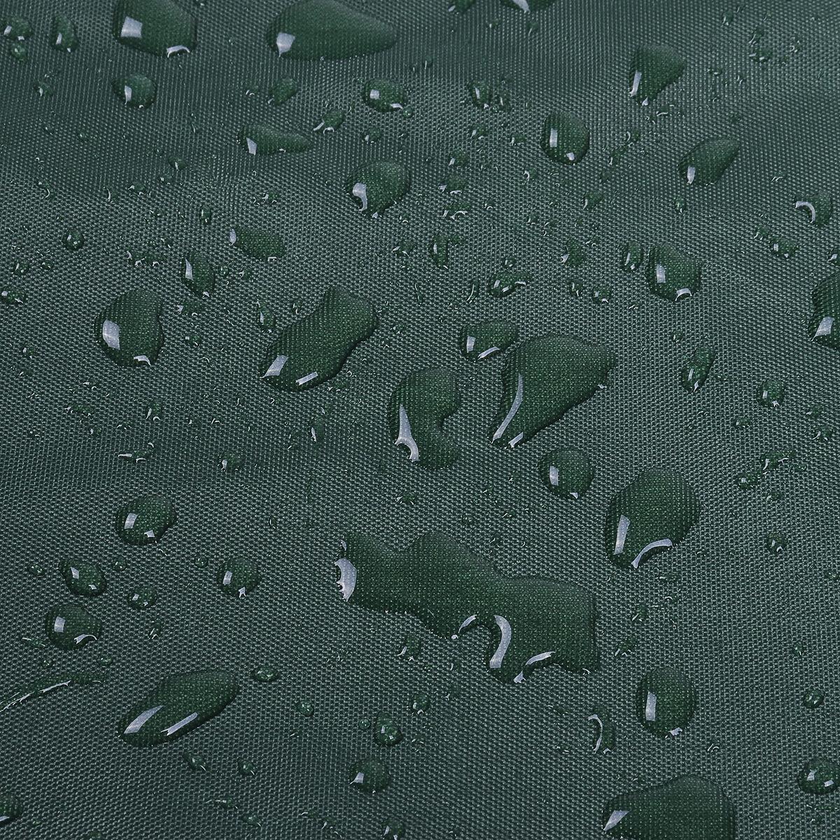 Waterproof Retractable Canopy for Outdoor Patio - 5m Size - Black
