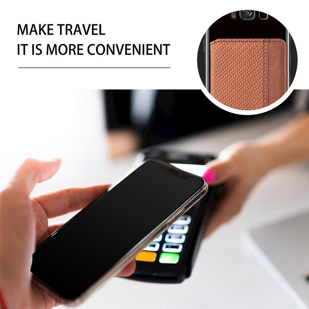 Universal Phone Card Holder With Bracket Multifunctional - Blue
