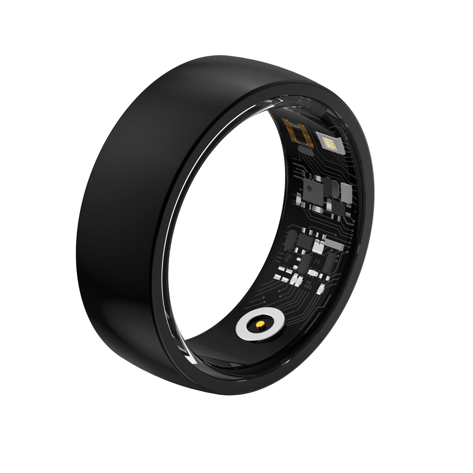 Smart Ring For Health Monitoring And Family Care - Size 18 - Gold