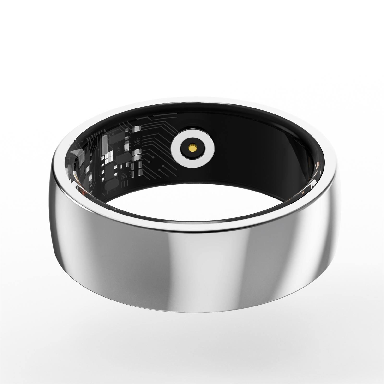 Smart Ring For Health Monitoring And Family Care - Size 18 - Gold