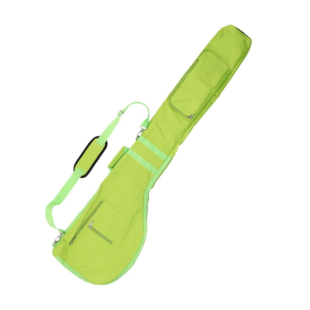 Portable Nylon Golf Bag - Lightweight and Durable - Green