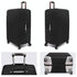 Stretch Luggage Dust-Proof Cover - Durable & Protective - Size S - Black